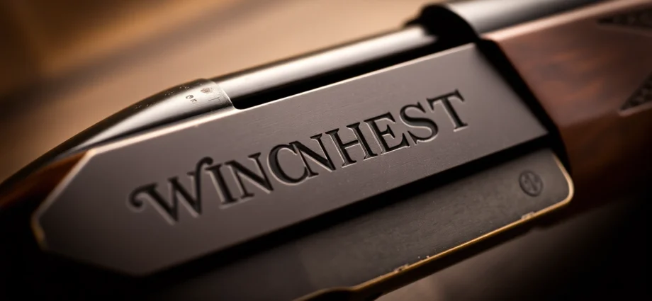 Detailed shot of a 32WIN rifle showcasing craftsmanship and vintage appeal for firearm enthusiasts and collectors.