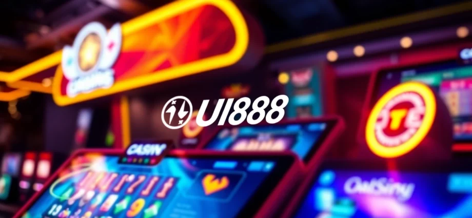Engaging UU88 online casino platform showcasing vibrant graphics, modern design, and gambling features to attract users seeking entertainment and trusted gaming services.