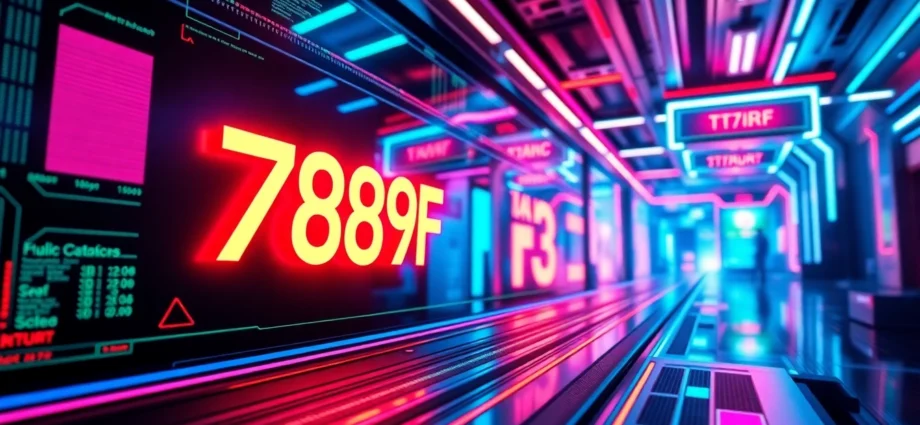 Visually striking 789F online platform featuring modern design and innovative features to attract digital users.