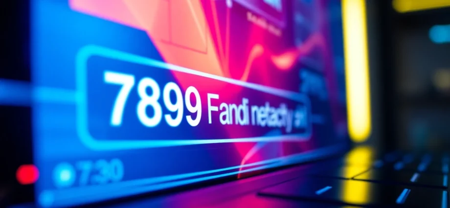 A user clicking on a prominent 789F link on a clean, interactive website, illustrating seamless online connectivity and engagement.
