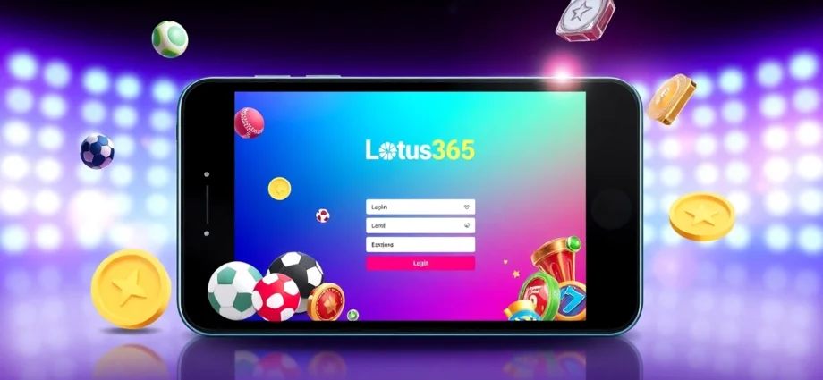 Easy access to Lotus365 ID for seamless online betting and casino gaming experience on mobile devices.