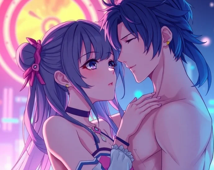 Detailed AI hentai generator creating a customizable anime character in a vibrant scene with soft lighting and rich textures for immersive experience.