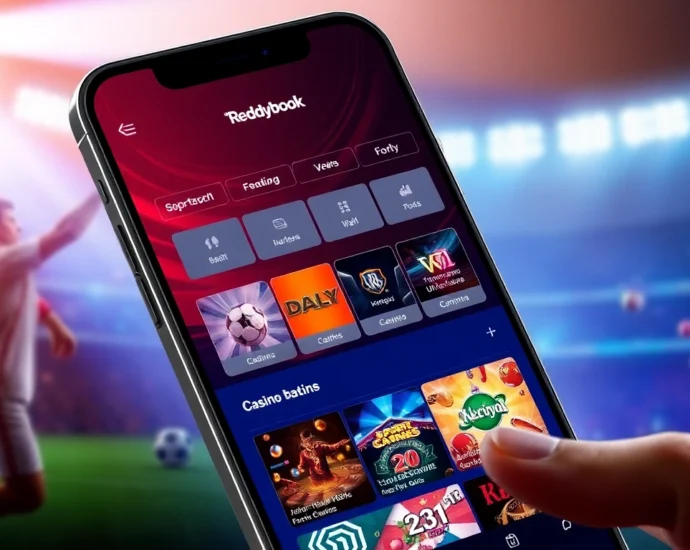 Reddybook App enables seamless sports and casino betting with a user-friendly interface, quick transactions, and secure access.