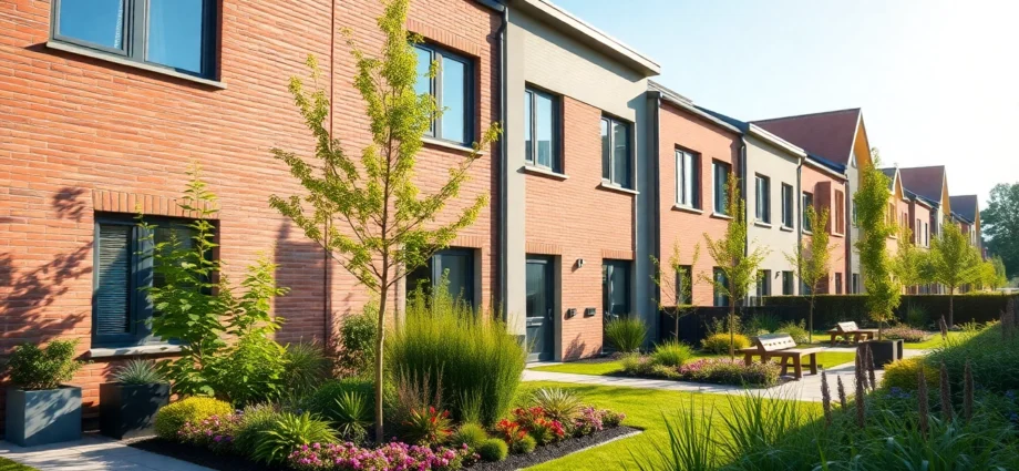 Professionell präsentierte Immobilie in Grevenbroich – Schlüsselübergabe vor einem gepflegten Haus. Immobilien Grevenbroich im Fokus.