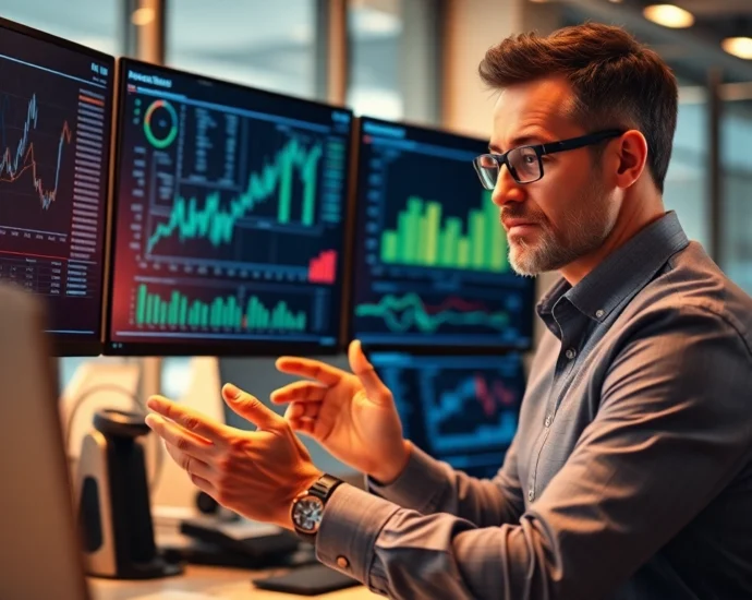 Expert Investment Insights professional analyzing financial charts for smarter investment decisions