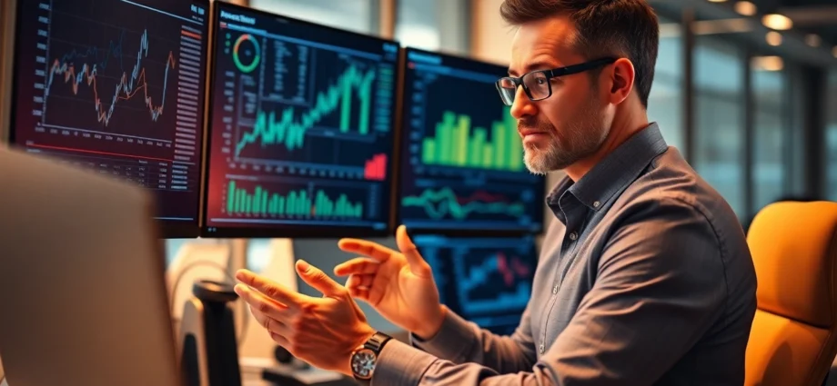 Expert Investment Insights professional analyzing financial charts for smarter investment decisions