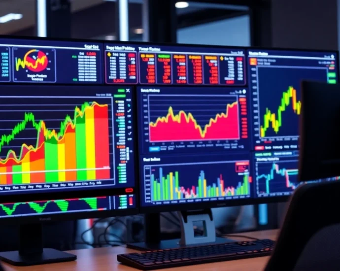 Efficient trading view platform displaying live stock charts and market data for traders