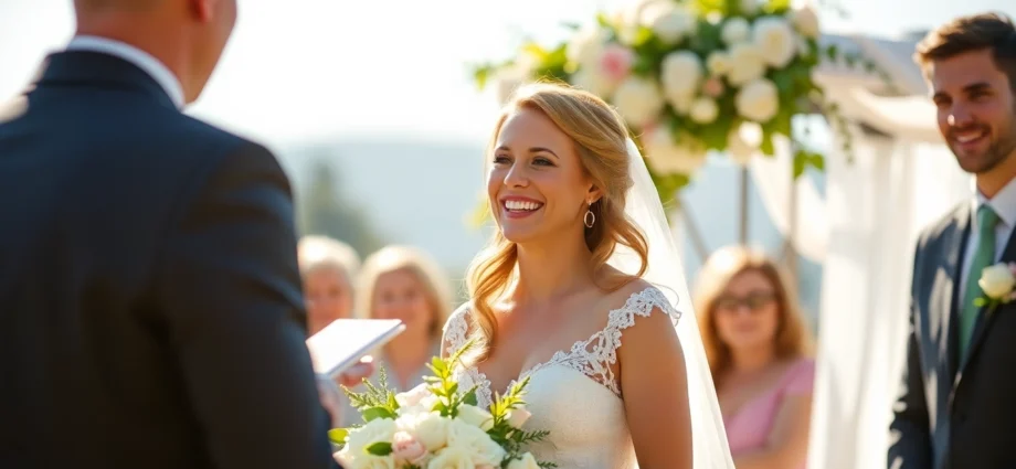 Skilled eskuvo fotos photographing couple during outdoor ceremony capturing candid joyful